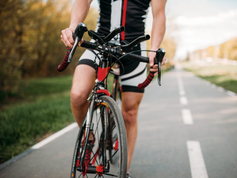 cyclist helmet sportswear